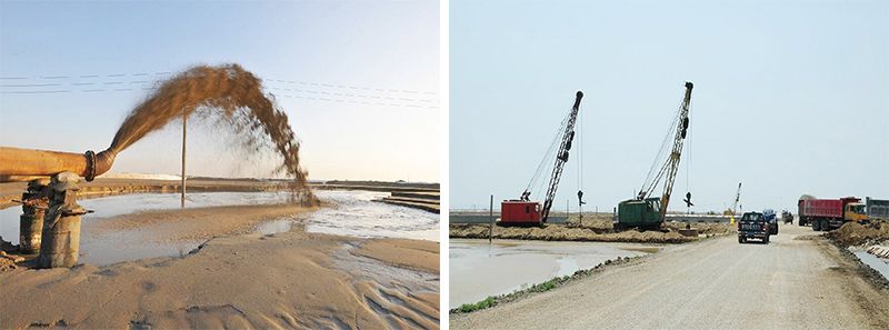 白浪河吹填清淤工程